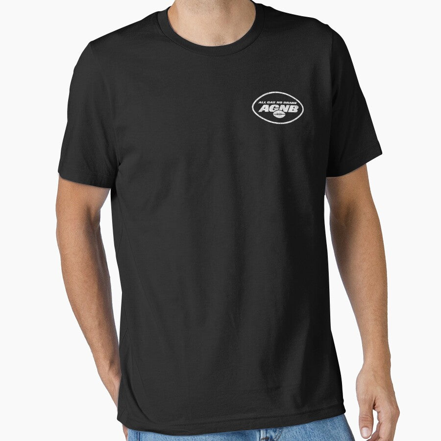 All Gas No Brake (Chest Pocket) Essential T-Shirt