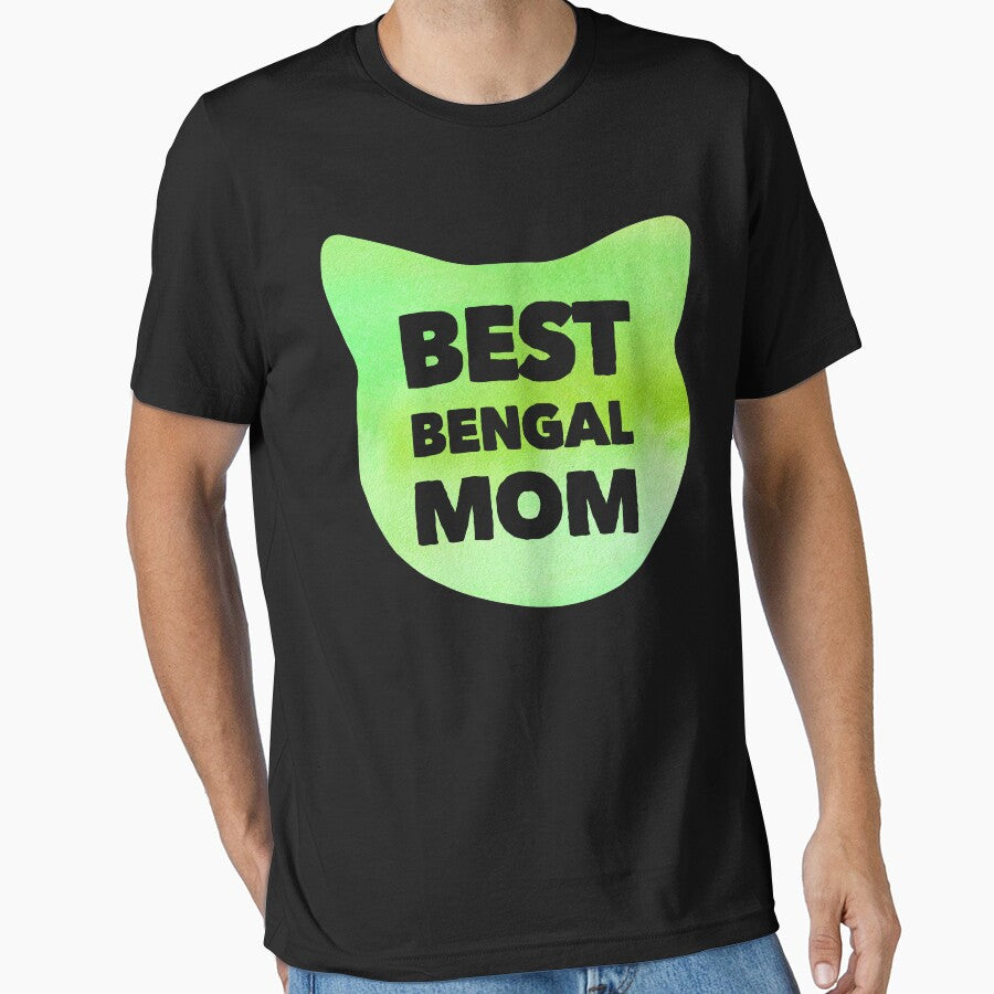 Best Bengal Mom - Green Essential T-Shirt