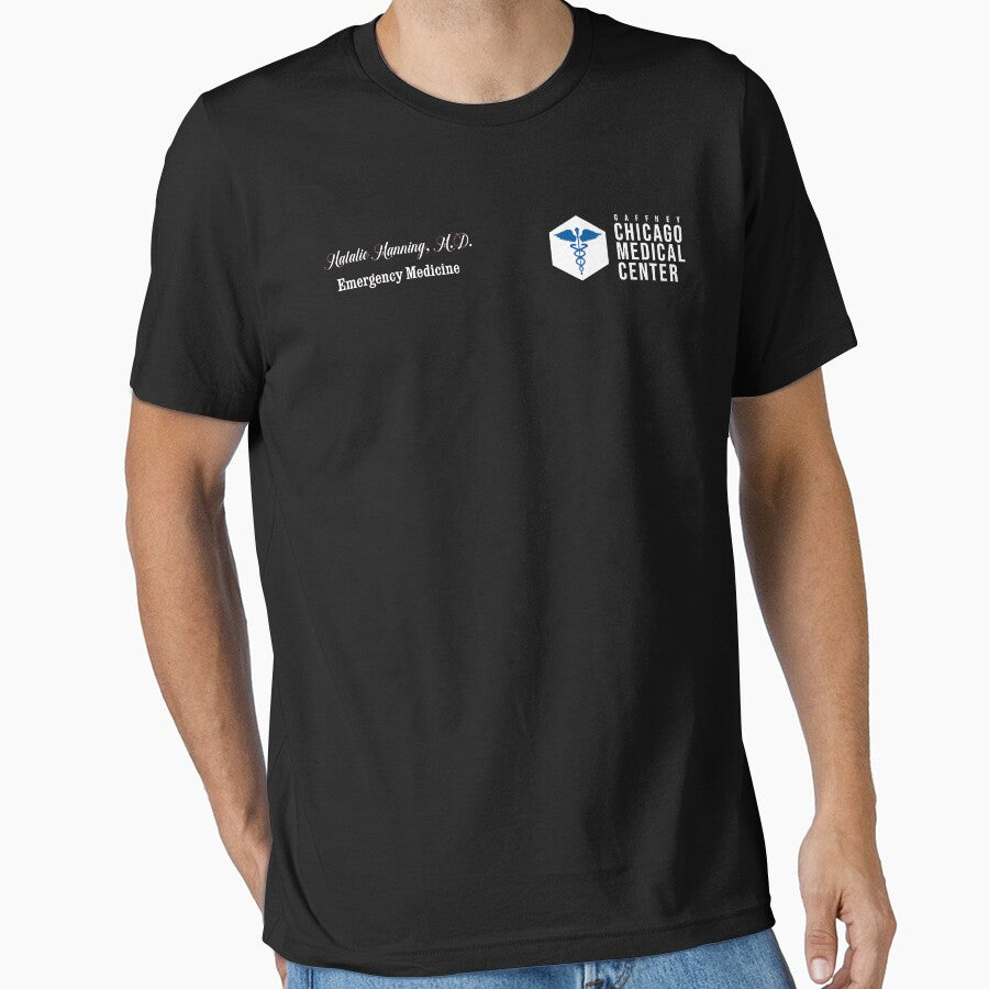 Chicago Med Natalie Manning Scrubs Emergency Medicine Essential T Shirt