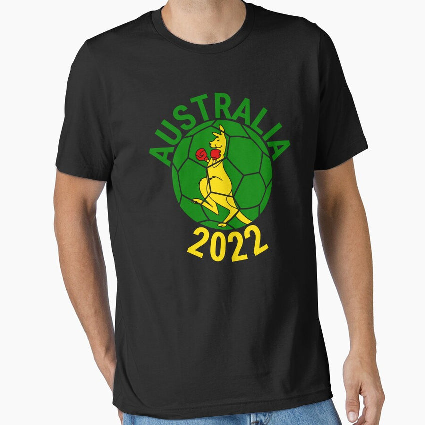 Australia 2022 Football Supporter Championship Soccer Team Australia World Cup 2022 Essential T-Shirt