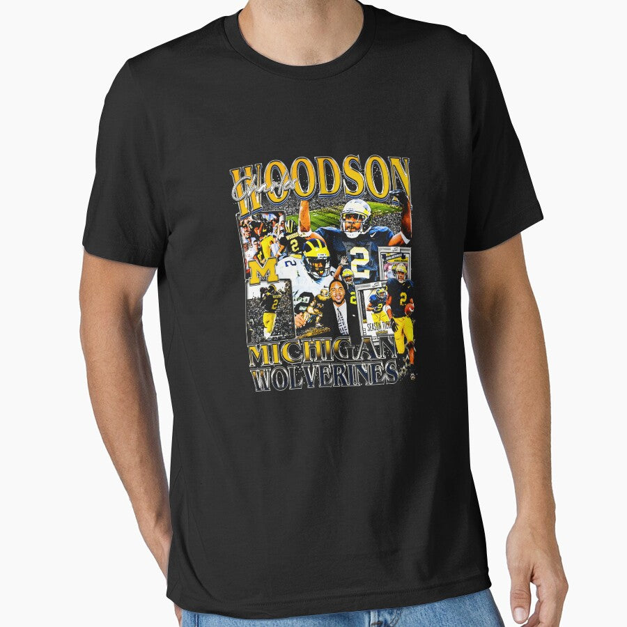 Charles Woodson College Vintage Bootleg Essential T Shirt