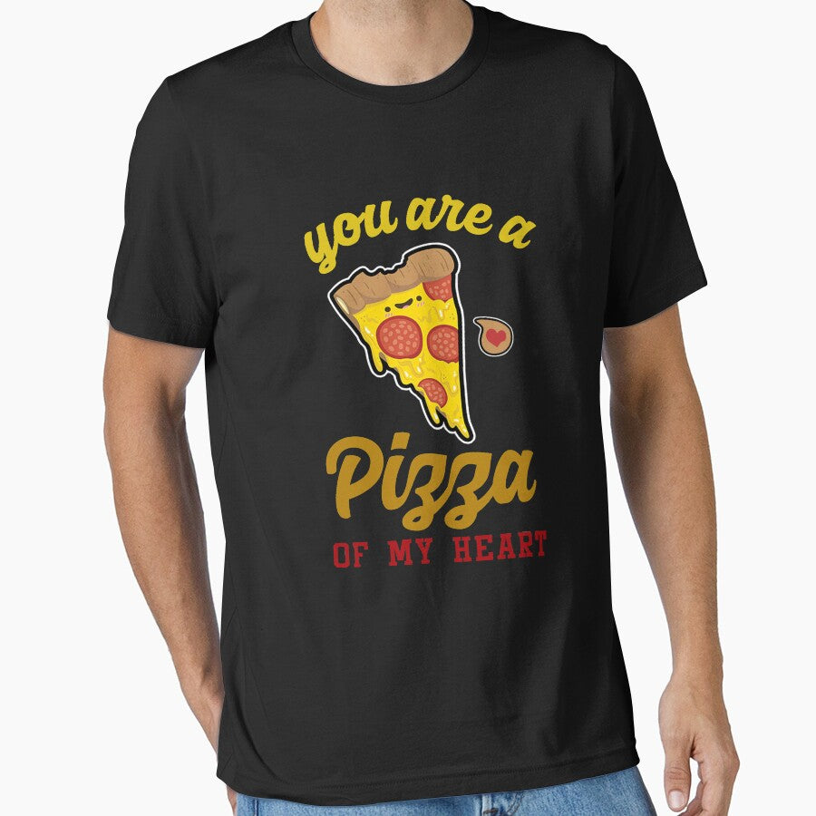 Pizza Is My Valentine : Cute Pizza Love Pizza Essential T-Shirt