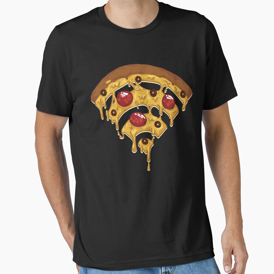 Wireless Lan Pizza - Wifi Crust Essential T-Shirt