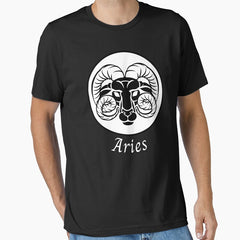 Aries Horoscope Zodiac Star Sign Essential T-Shirt