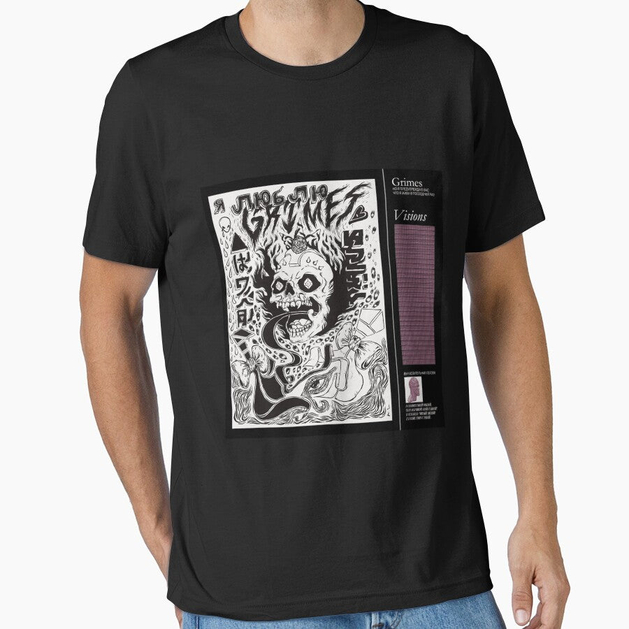 Grimes Visions Cover Art Poster Essential T Shirt