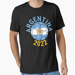 Argentina 2022 Football Supporter Championship Soccer Team Argentina World Cup 2022 Essential T-Shirt