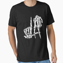 La Hand Sign Lazy DIY Halloween Costume Skeleton T-Shirt Essential T-Shirt
