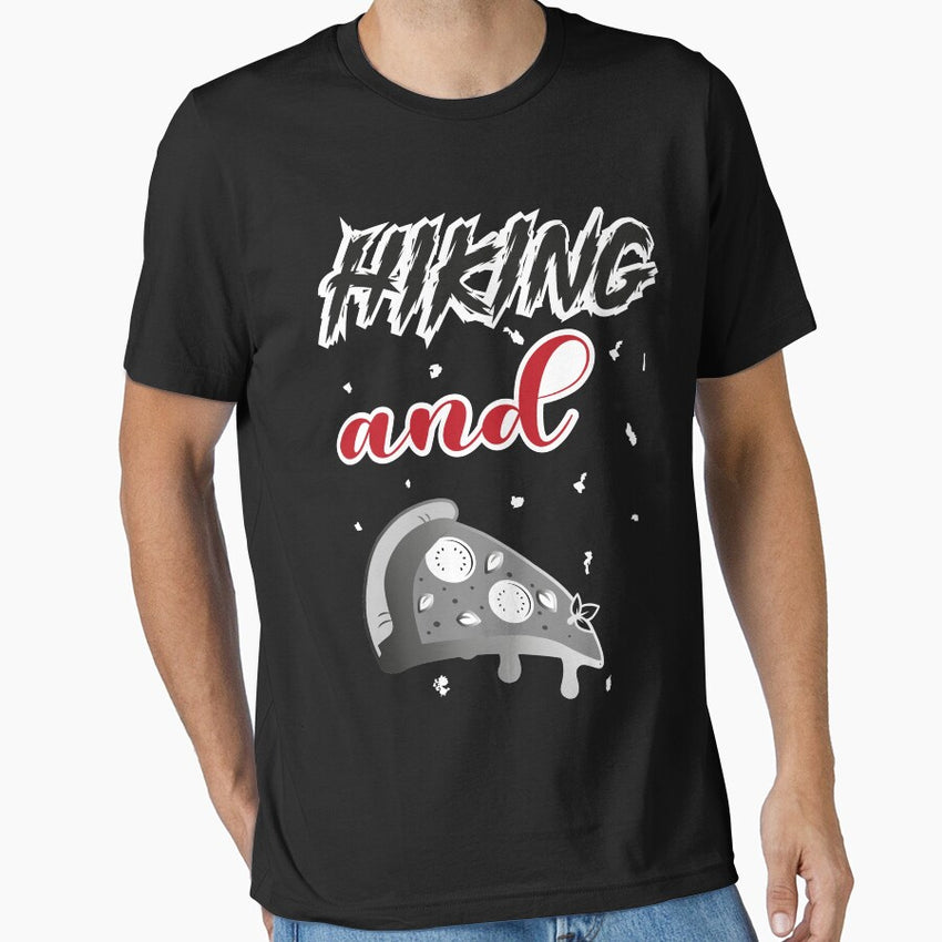 Hiking And Pizza Essential T-Shirt