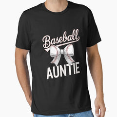 Baseball Auntie Sport Lover Auntie Mothers Day Essential T-Shirt
