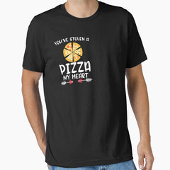 Youve stolen A Pizza My Heart Cute Valentines Day Valentine Gift Essential T-Shirt
