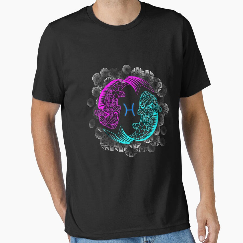 Pisces Zodiac Sign Gift Astrology Essential T-Shirt