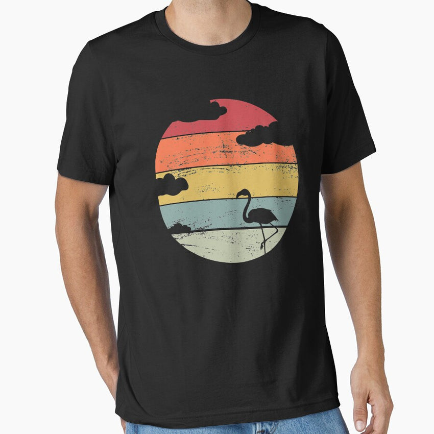 Flamingo Vintage Essential T Shirt