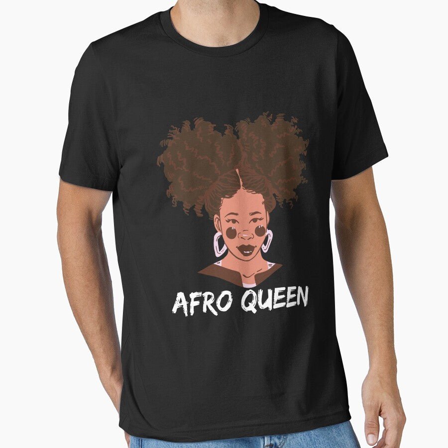 Afro Queen Love Essential T-Shirt