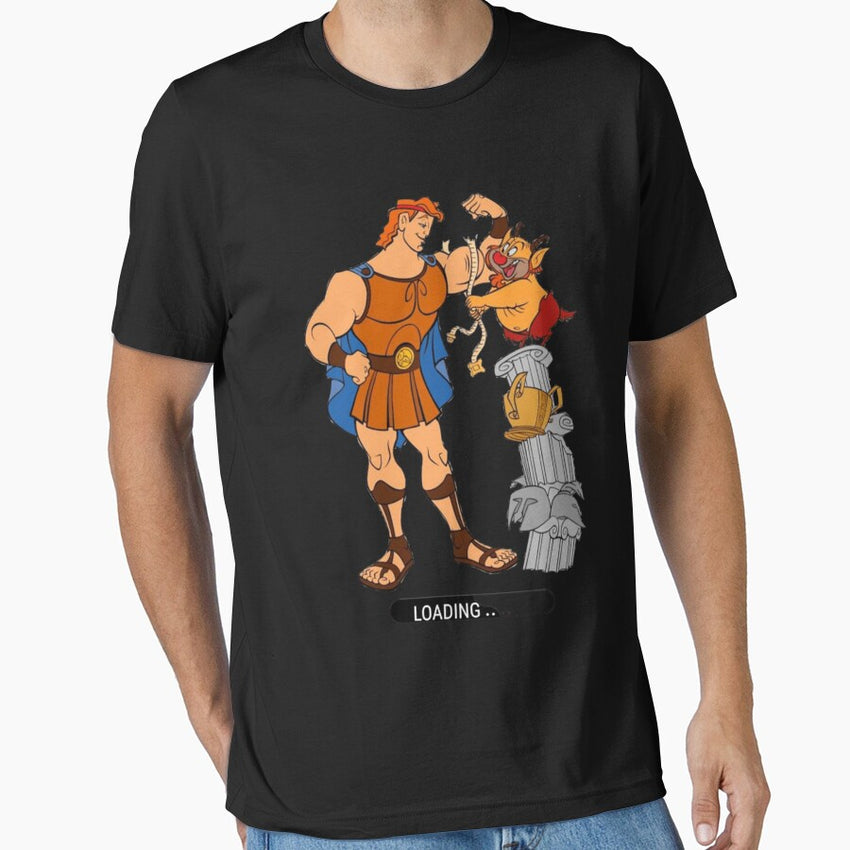HERCULES ANIME GYM LOADING... Classic . Essential T-Shirt