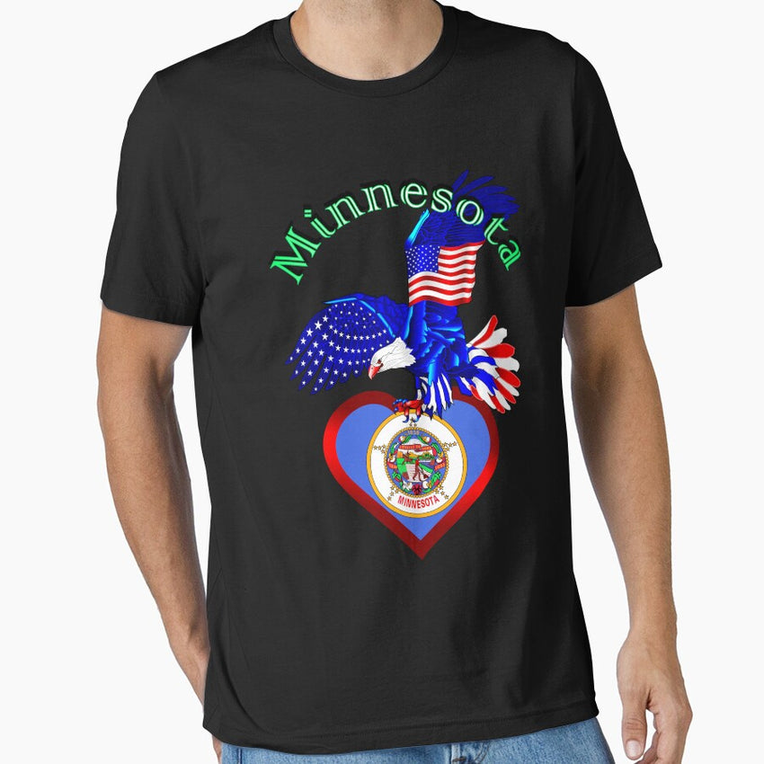 Alvesart - I love Minnesota Essential T-Shirt