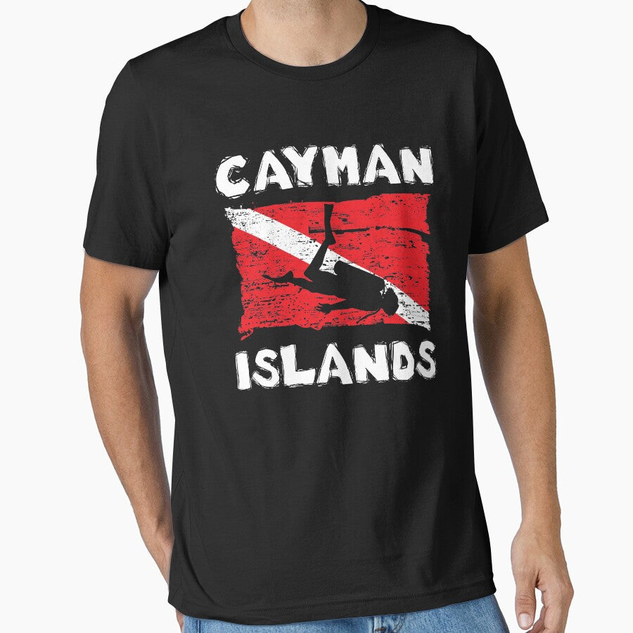Cayman Islands Diving Flag Essential T Shirt