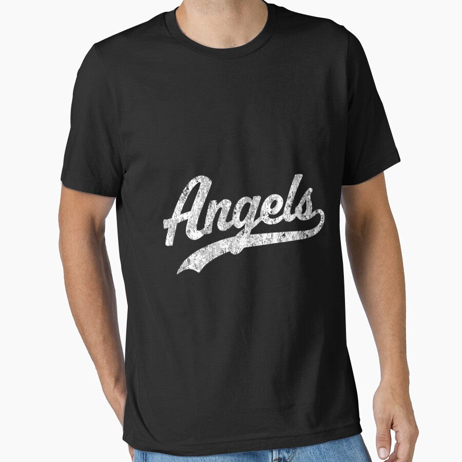 Angels . Vintage Sports Name Tee Design Essential T-Shirt