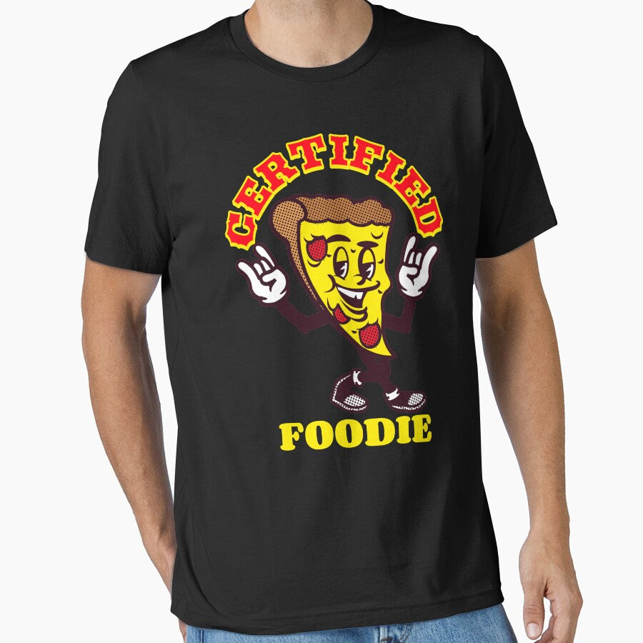 Certified Foodie Pizza Lover Gift Essential T Shirt