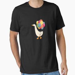 Goose With Balloons Essential T Shirt