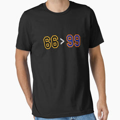66 Greater Than 99 Funny Pittsburgh Edmonton Hockey Essential T-Shirt