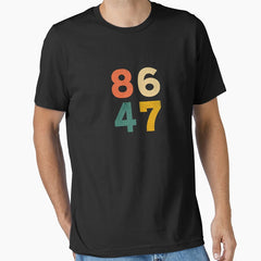 8647 Anti Trump Retro Vintage 86 47 Essential T Shirt