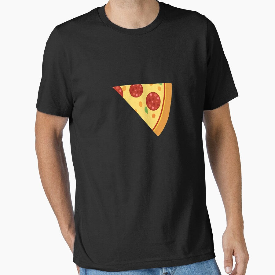 Like Father Like Son Pizza Slice Missing from a Whole Pizza. Get the Matching Design for your Father DAD. Essential T-Shirt