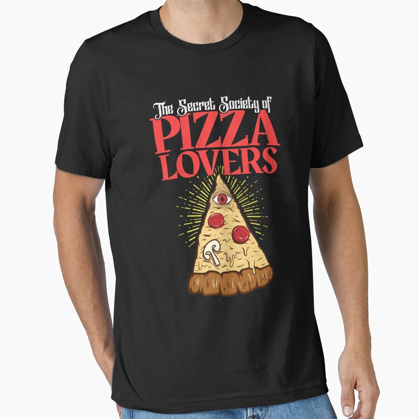 Pizza Lovers I Love Pizza Illuminati Essential T-Shirt