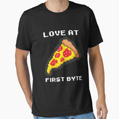 Love At First Byte Pizza Lover Essential T-Shirt