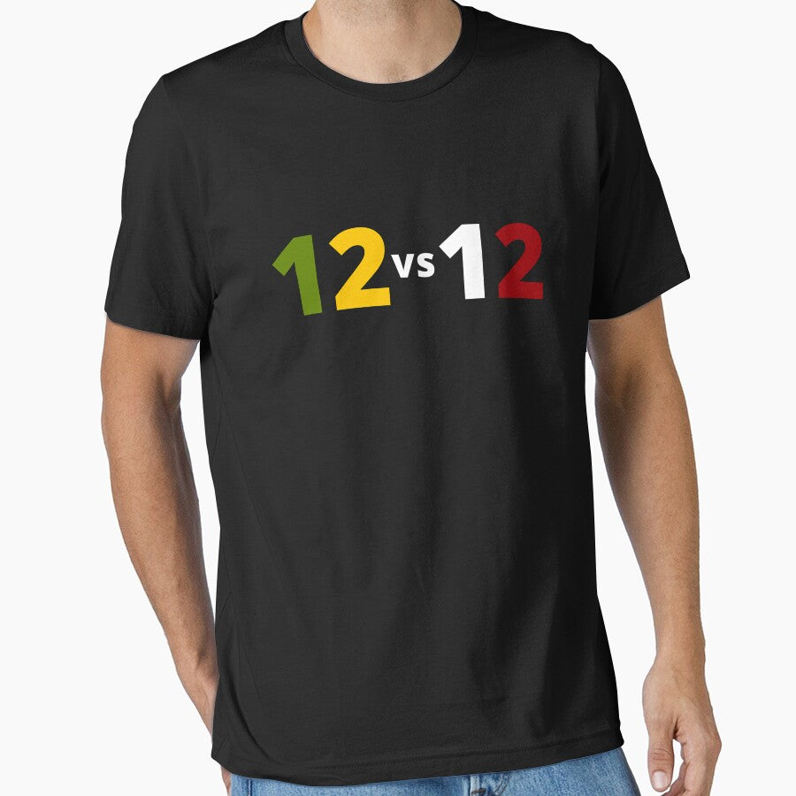 12 vs. 12 Essential T-Shirt