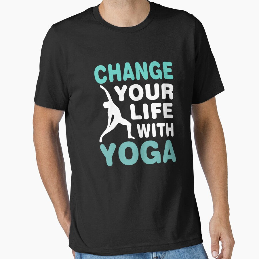 Change Your Life With Yoga Essential T Shirt