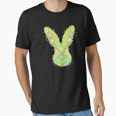 Floral Animal Rabbit WeArePrettierThanFlowers Essential T-Shirt