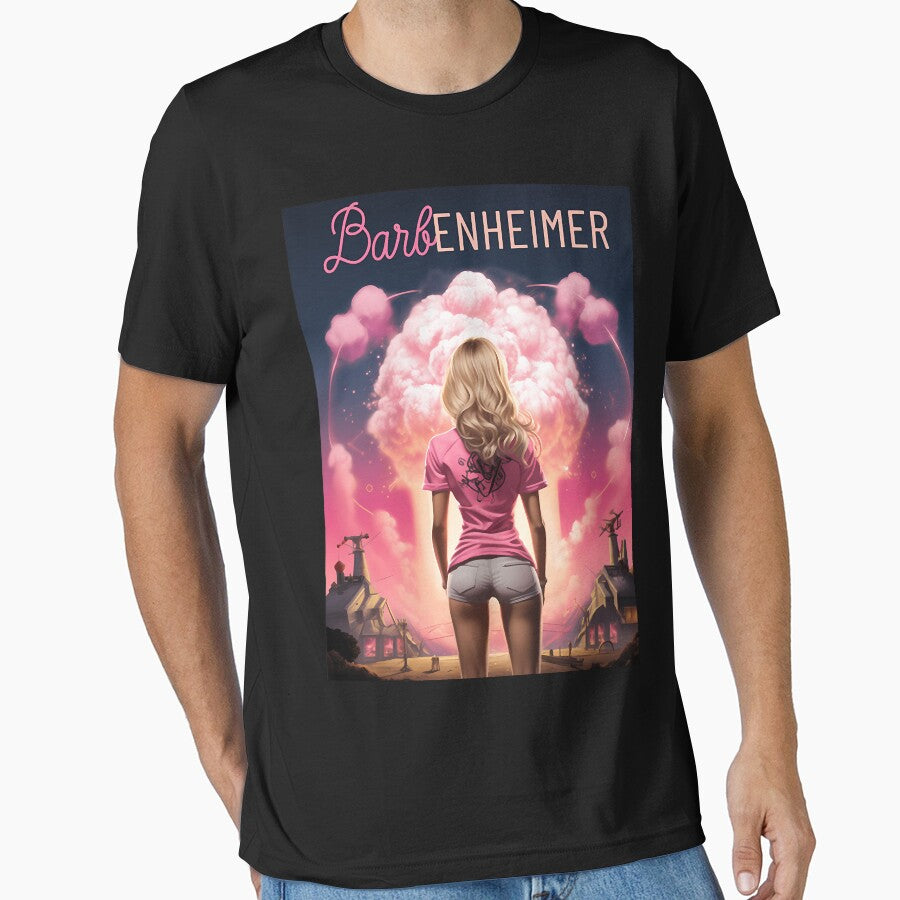 Barbenheimer High Quality Illustration Essential T Shirt
