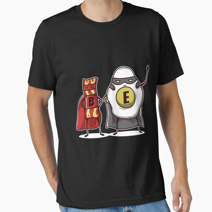 Bacon Bacon Egg Delicious Food Superhero Dream Team Classic T-Shirt Essential T-Shirt