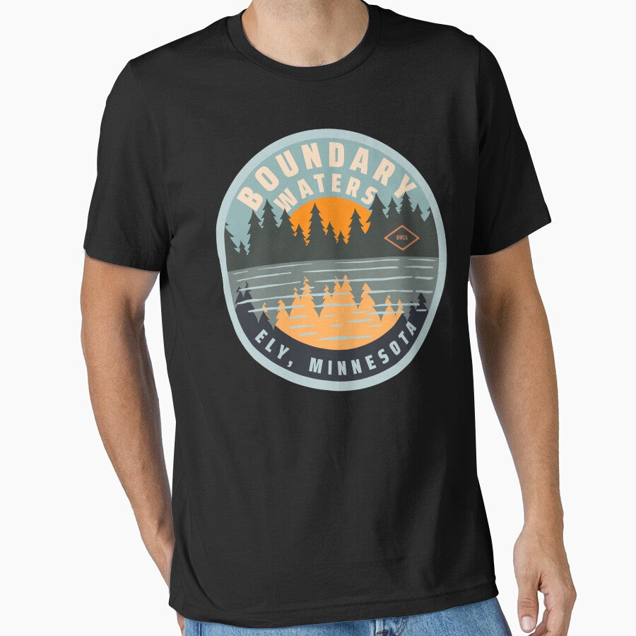 Boundary Waters Canoe Area, Ely, Minnesota Sticker Essential T-Shirt