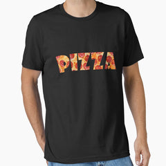 Pizza Text Essential T-Shirt