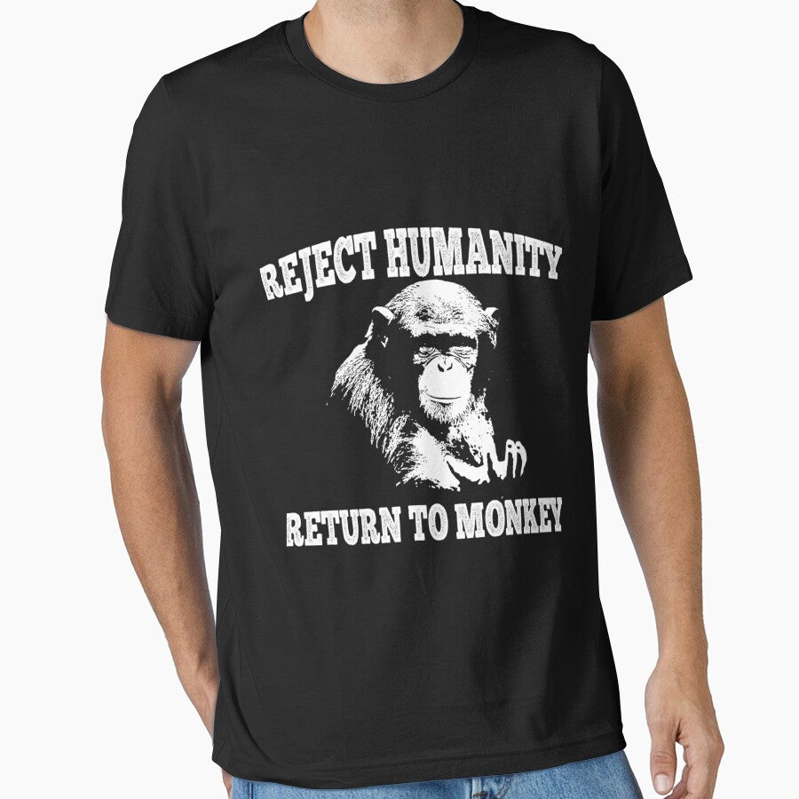 Reject Humanity Return to Monkey Grunge Essential . Essential T-Shirt