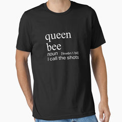 Funny Queen Bee Definition Gift Design Essential T Shirt