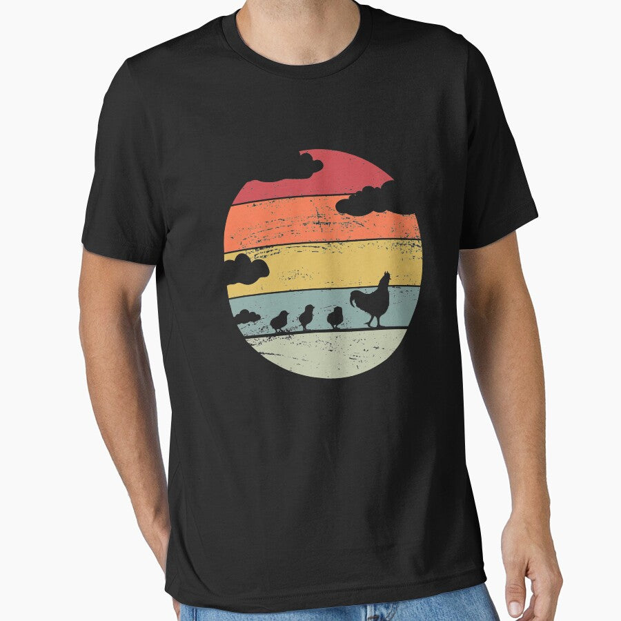 Chickens Vintage Essential T Shirt