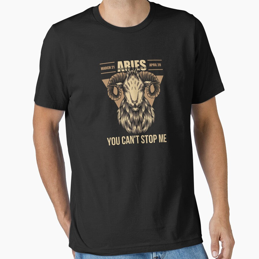 Astrological Horoscope Sign Aries Essential T Shirt