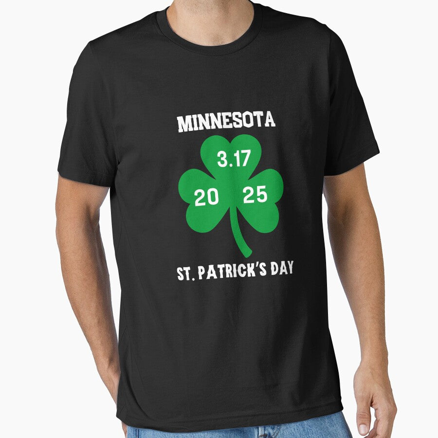 Minnesota St. Patricks Day 2025 Essential T-Shirt