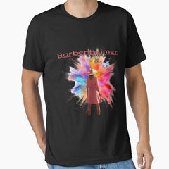 Barbenheimer Girl In Cowboy Hat Exploxsion Pink Version Essential T Shirt