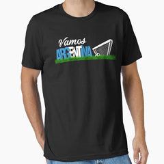 Argentina Soccer Shirt - Argentina Football Shirt - Vamos Argentina Essential T-Shirt