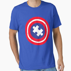 Autism Awareness Day Superhero Design Gift Essential T-Shirt