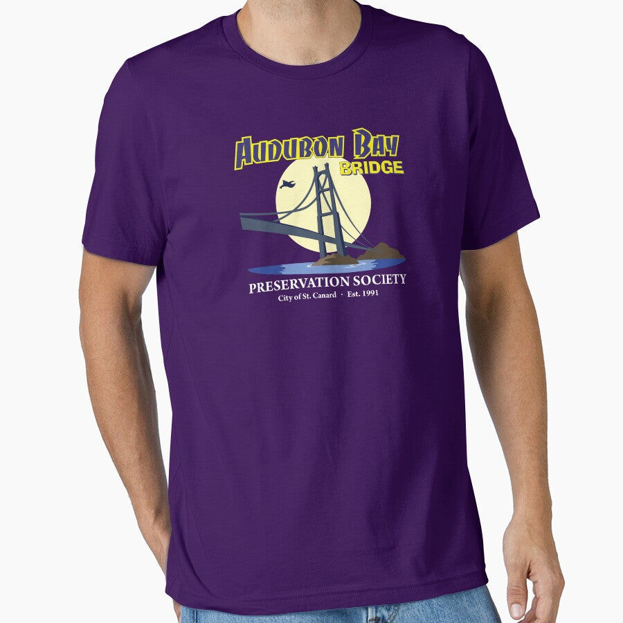 Audubon Bay Bridge Preservation Society Essential T-Shirt