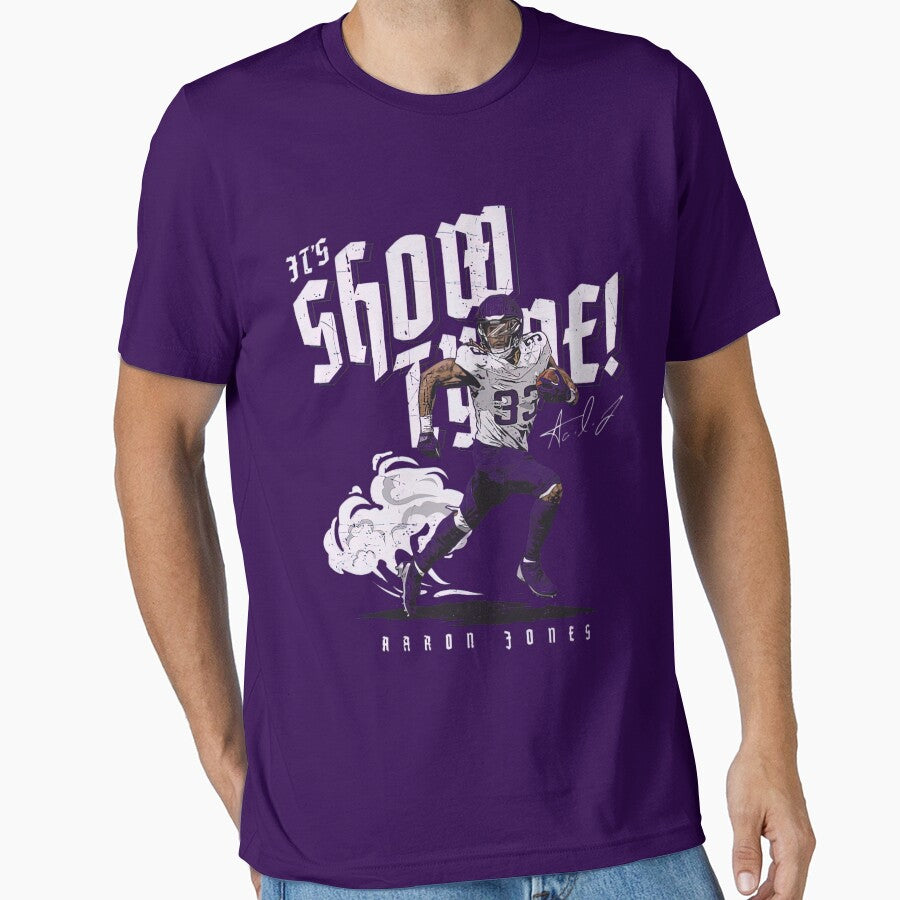 Aaron Jones Minnesota Show Tyme Run Essential T-Shirt