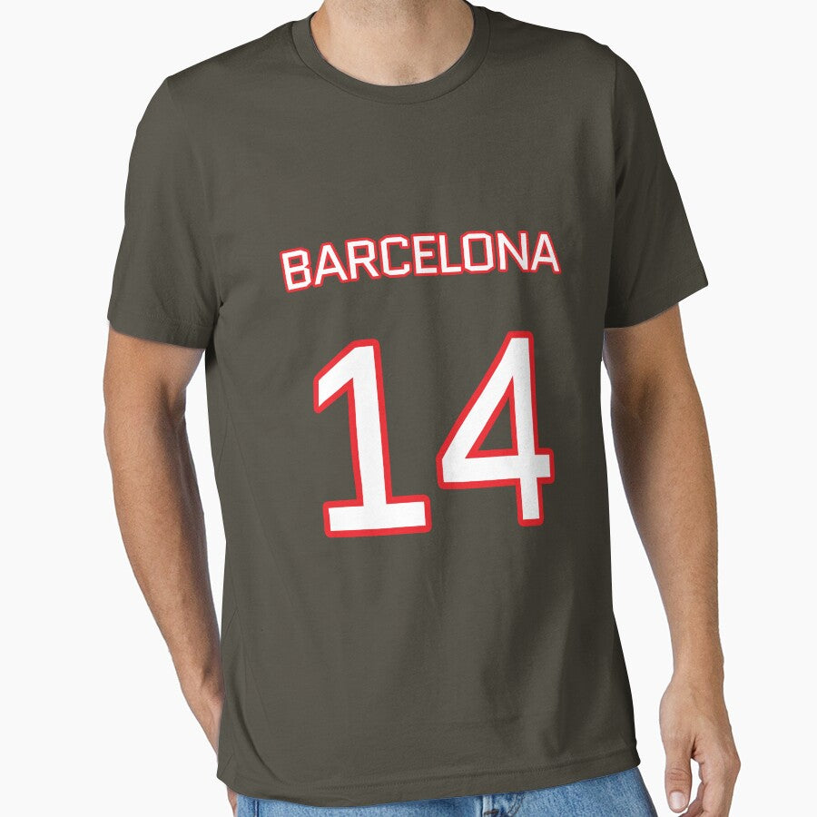 Barcelona Retro Football (I) Essential T-Shirt