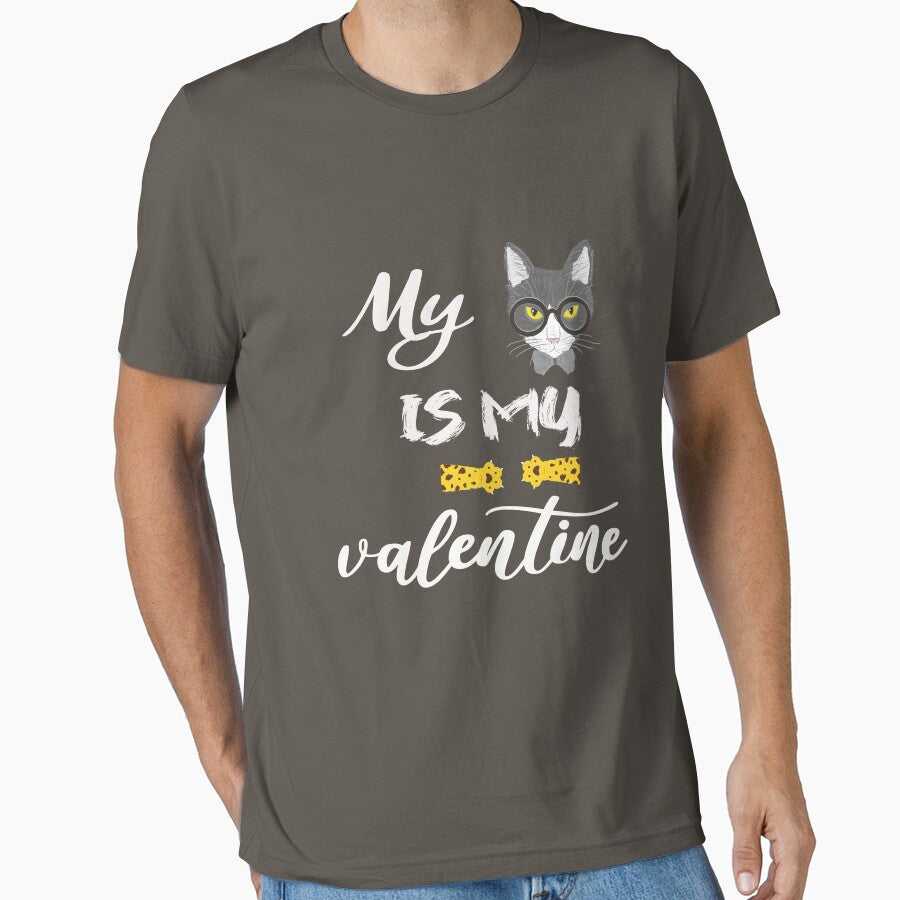 My Cats is My Valentines 2021 Essential T-Shirt