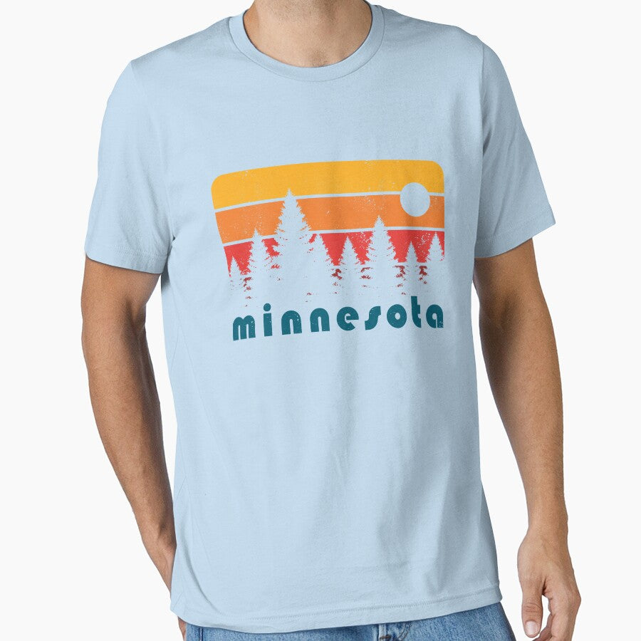 Vintage Minnesota Sunset Essential T-Shirt