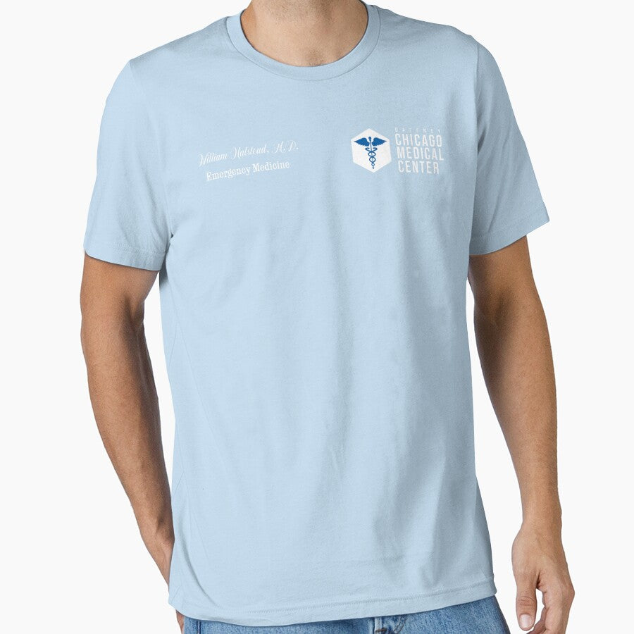 Chicago Med Will Halstead Scrubs Emergency Medicine Classic T Shirt Essential T Shirt