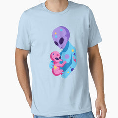 Alien Motherhood – Intergalactic Love Design by EgyApe Essential T-Shirt